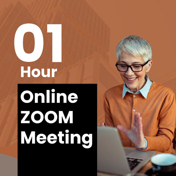 1 Hour Online (Zoom Meeting)