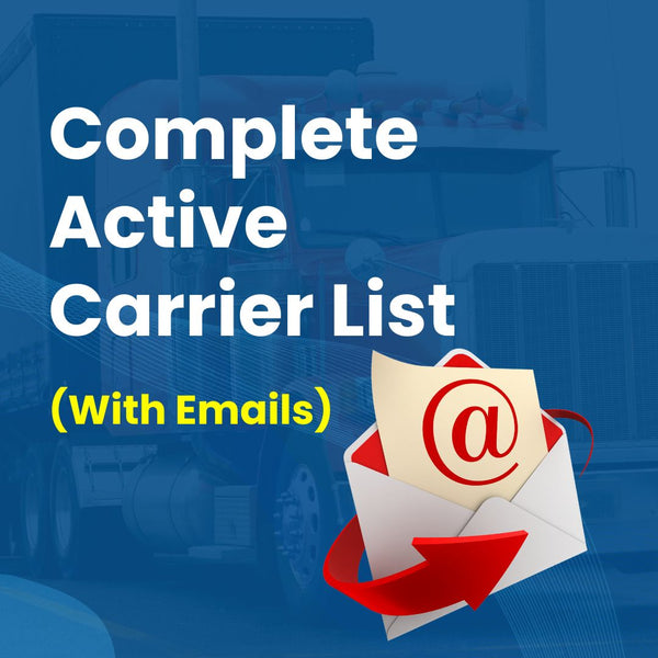 Complete Active Authorities Carrier List (With Emails)