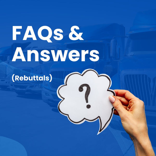 FAQs and Answers (Rebuttals)