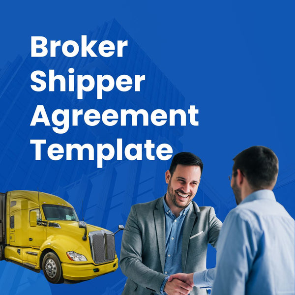 Broker-Shipper Agreement Template